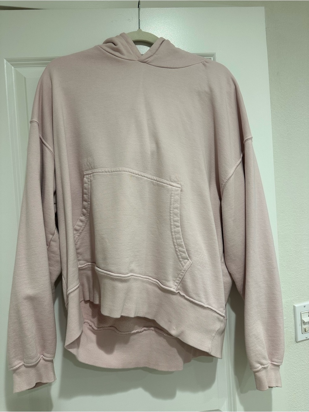 Daily Drills LADYBIRD Women's Oversized Hoodie in Light Blush